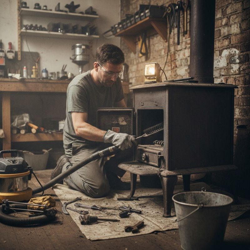Local Stove Pipe Installation pros at work