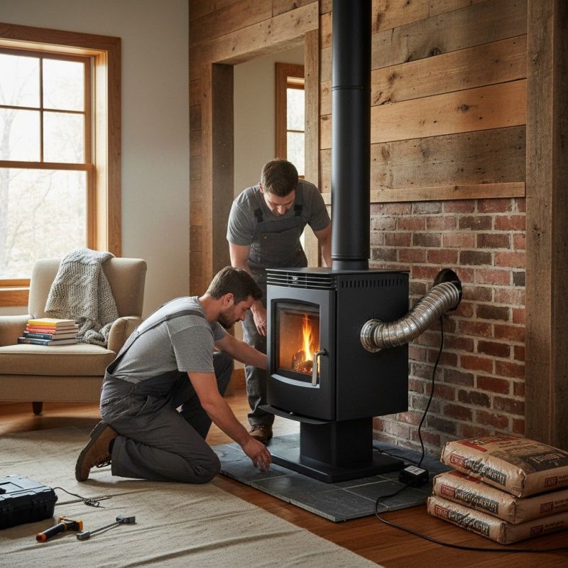 Wood Stove Installation